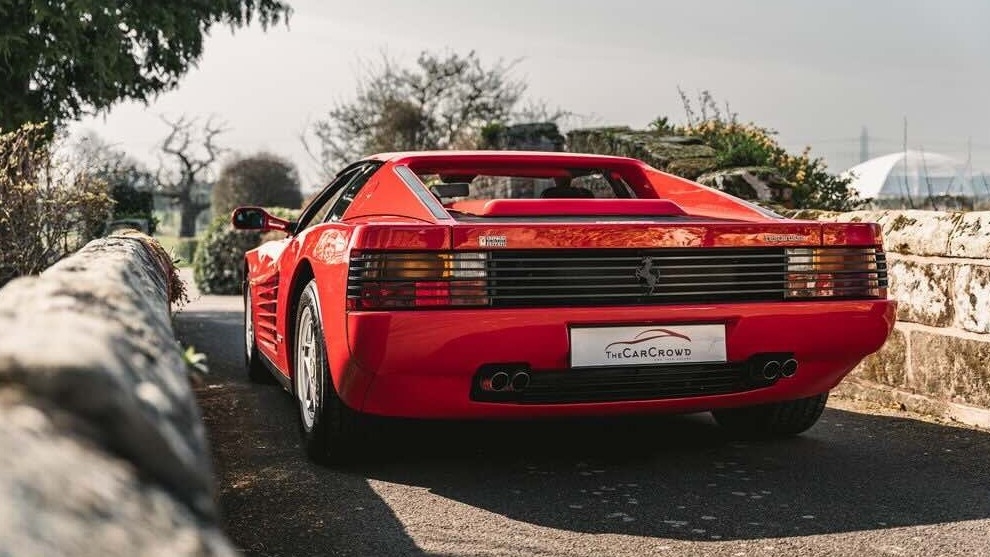 The Ferrari Testarossa, one of the most iconic Ferraris ever made.